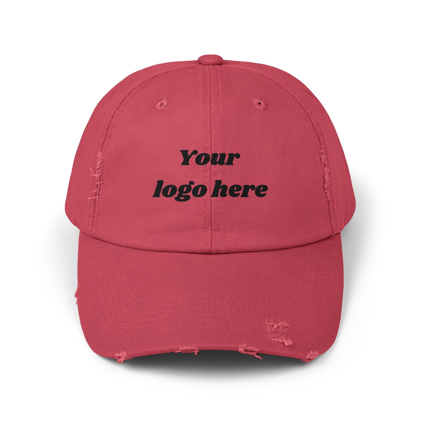 Unisex - Customized- Distressed Cap