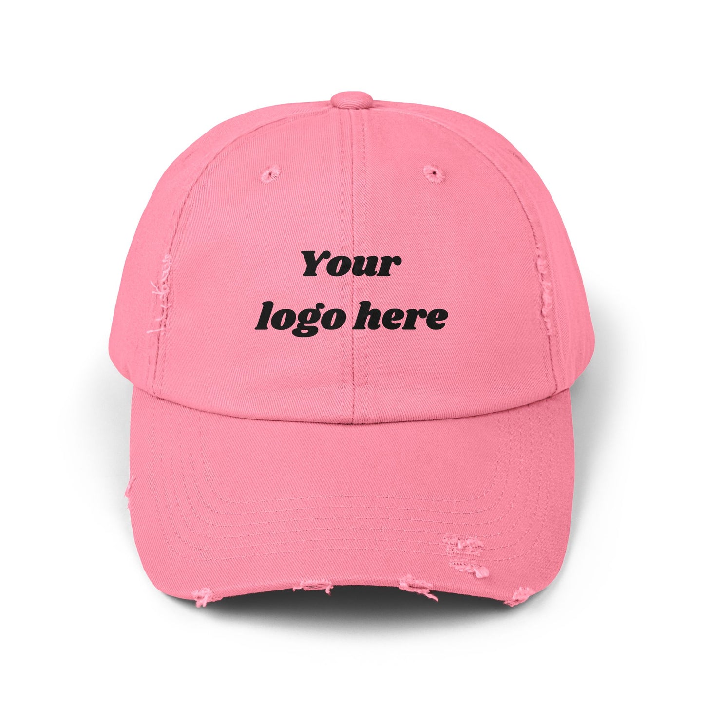 Unisex - Customized- Distressed Cap
